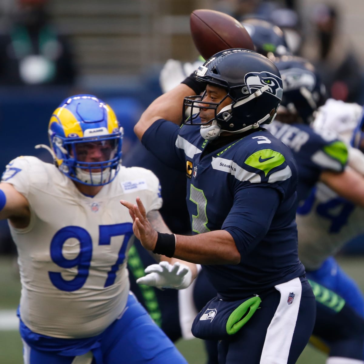 Seattle Seahawks' Russell Wilson makes adjustment, then shreds