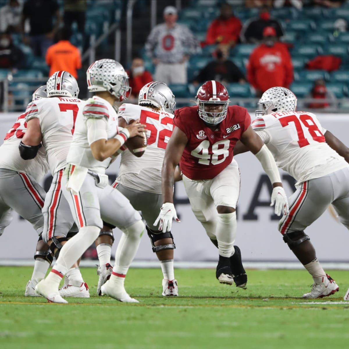 Turning the Tide? Commanders draft 2 'Bama players: DT Phidarian