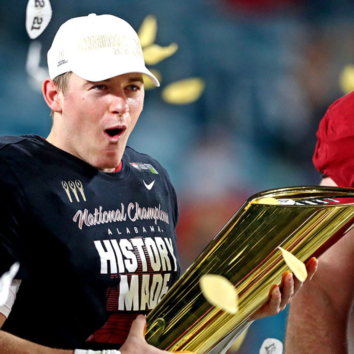 Mac Jones Reacts to Alabama's National Championship Win: I Think