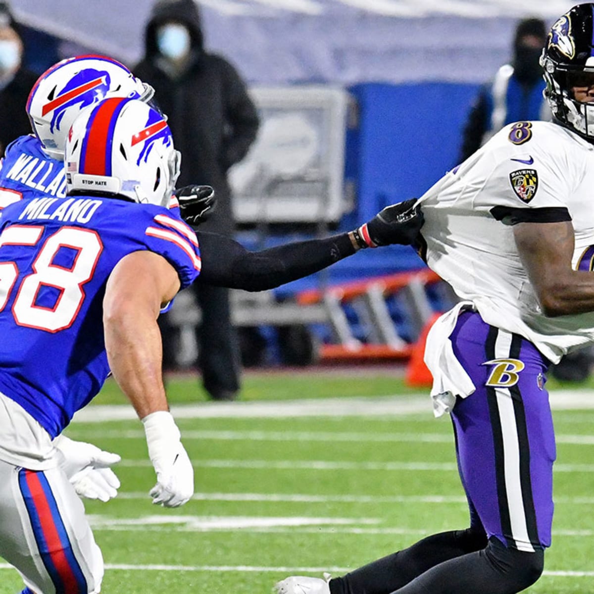 Ravens lose to Bills in Divisional Round of NFL playoffs; Jackson out with  concussion