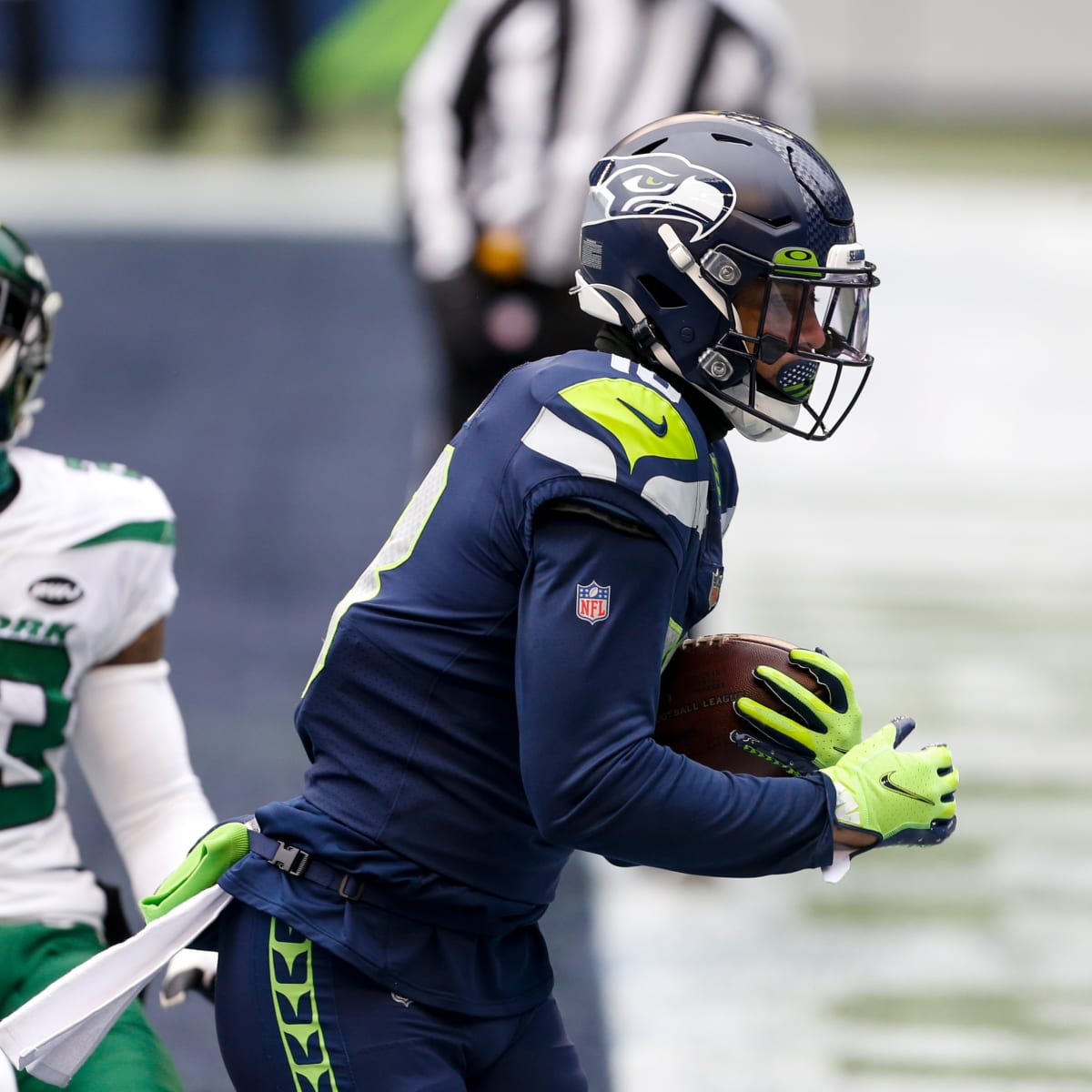 After long TD catch, DK Metcalf a nonfactor in Seahawks' run-heavy