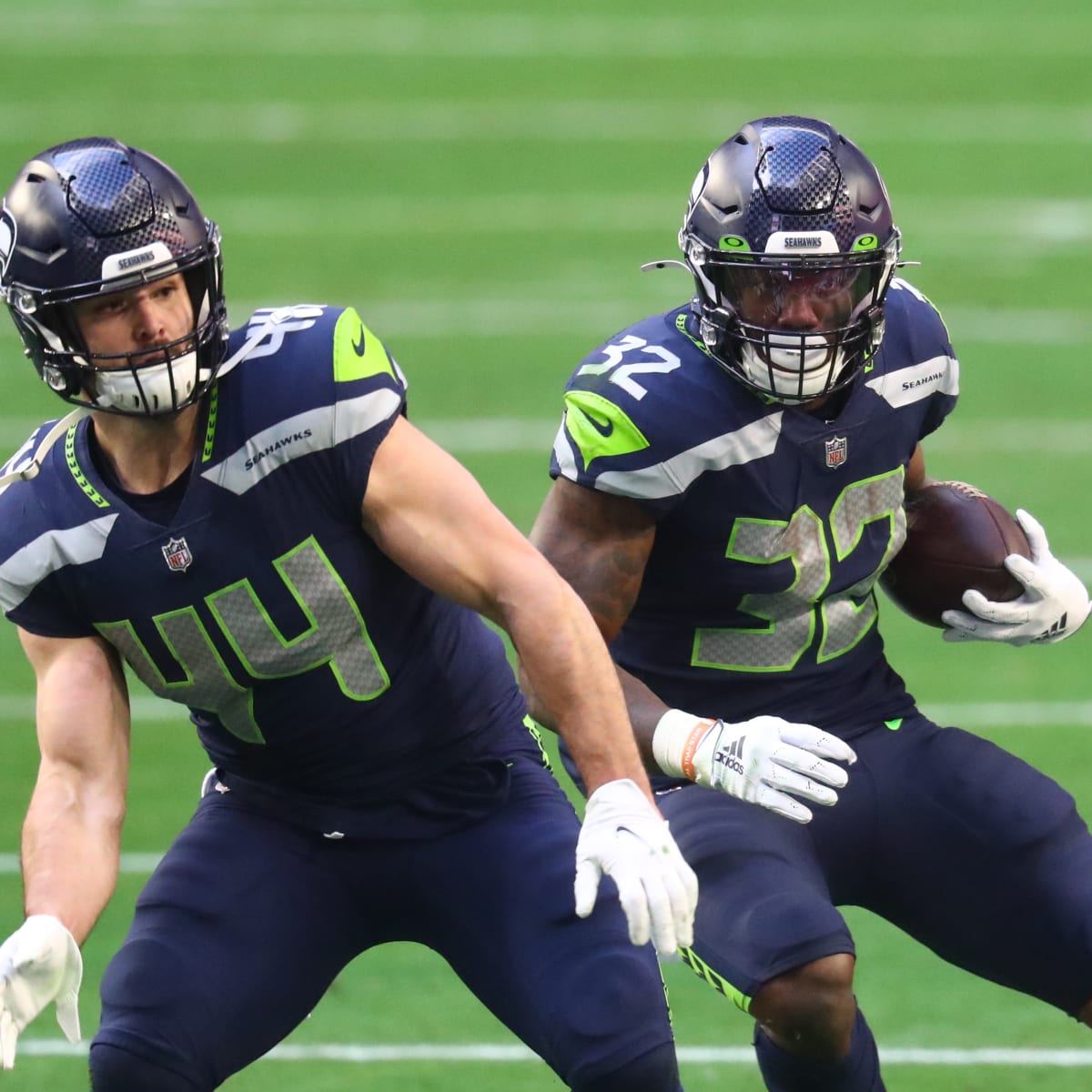 Seattle Seahawks linebacker Nick Bellore (44) in action during an