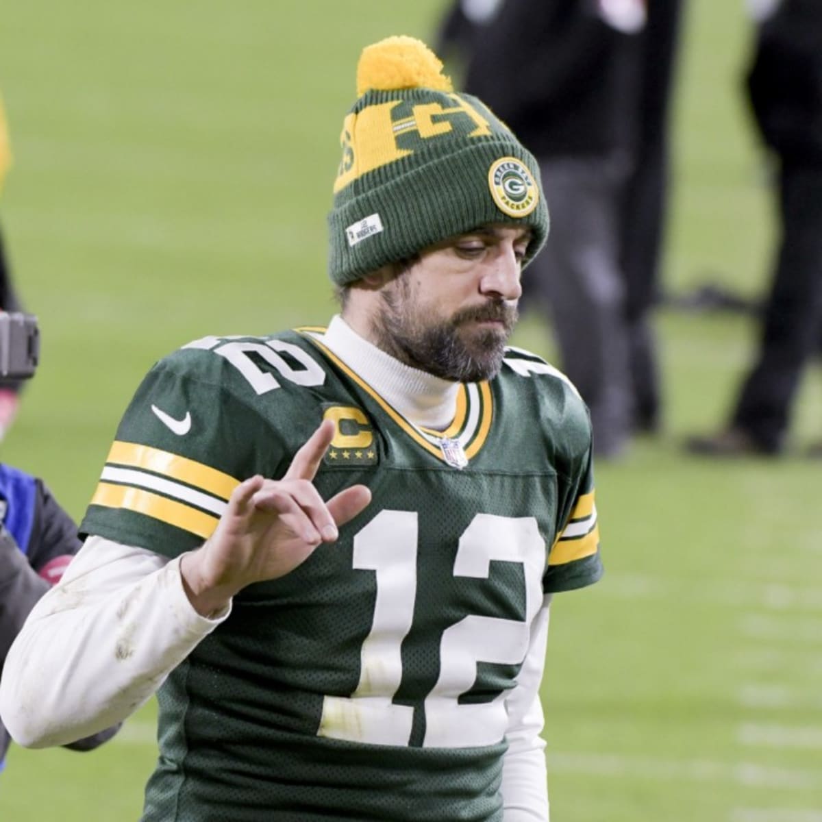 A disappointed Aaron Rodgers says his football future uncertain after  Packers' loss - The Boston Globe