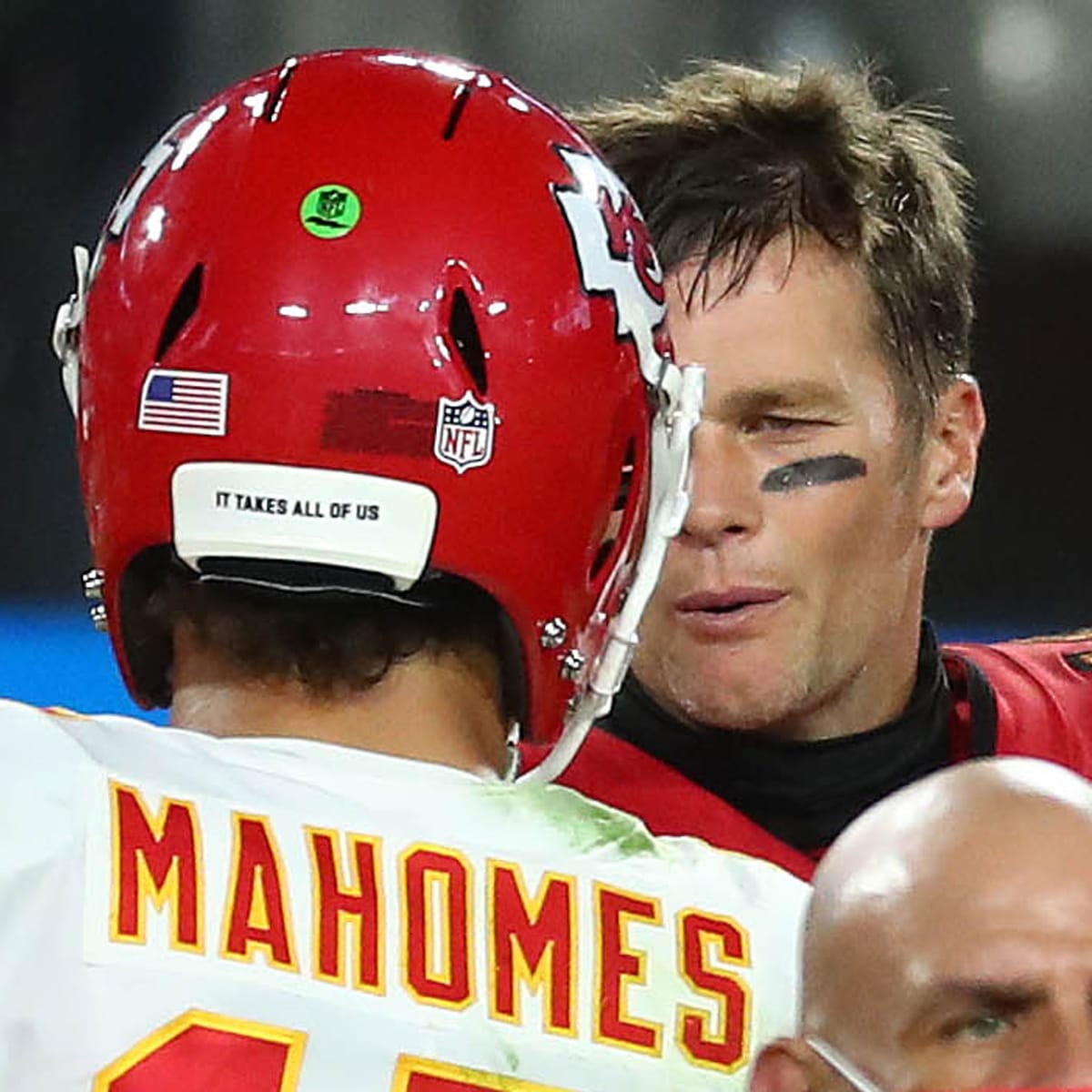 NFL news: Tom Brady's epic GIF reaction to Patrick Mahomes' complaint