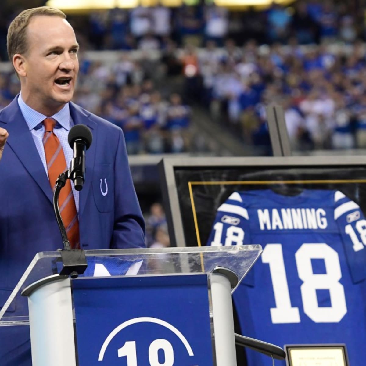 All-time great Colts QB Peyton Manning tonight was selected for induction  into the Pro Football Hall of Fame's Class of 2021