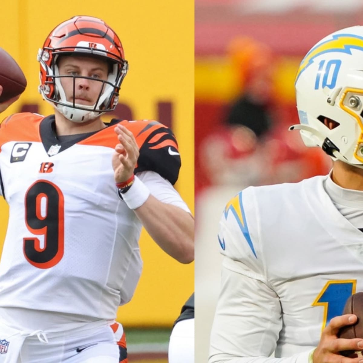 Cincinnati Bengals QB Joe Burrow Ranked Behind Justin Herbert in