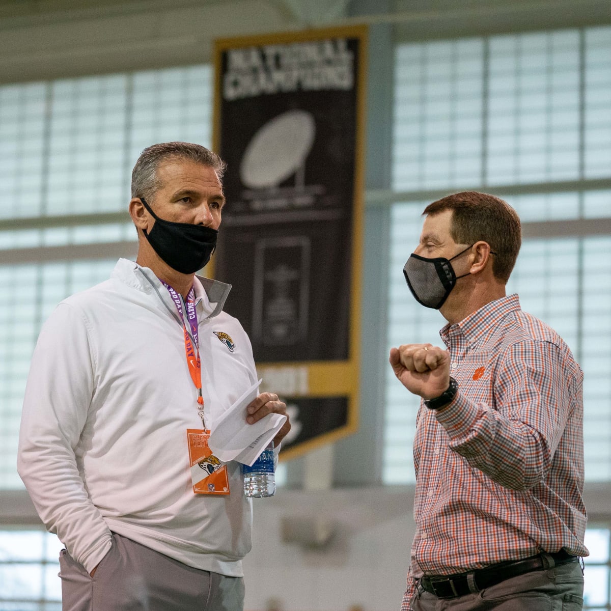 Trevor Lawrence sharp in his personal pro day at Clemson