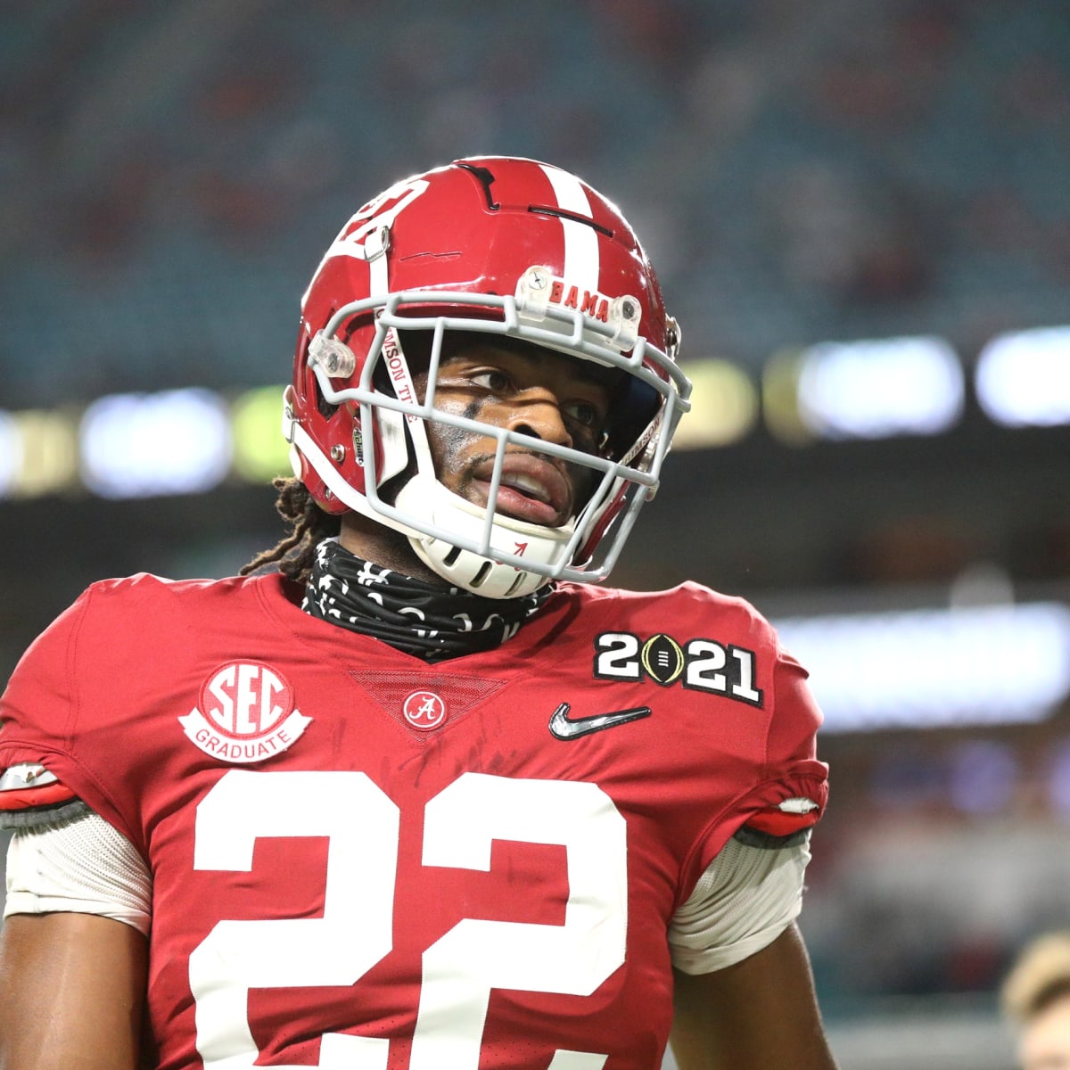 2021 NFL Mock Draft: Pittsburgh Steelers Select RB Najee Harris at No. 24 -  Dawgs By Nature