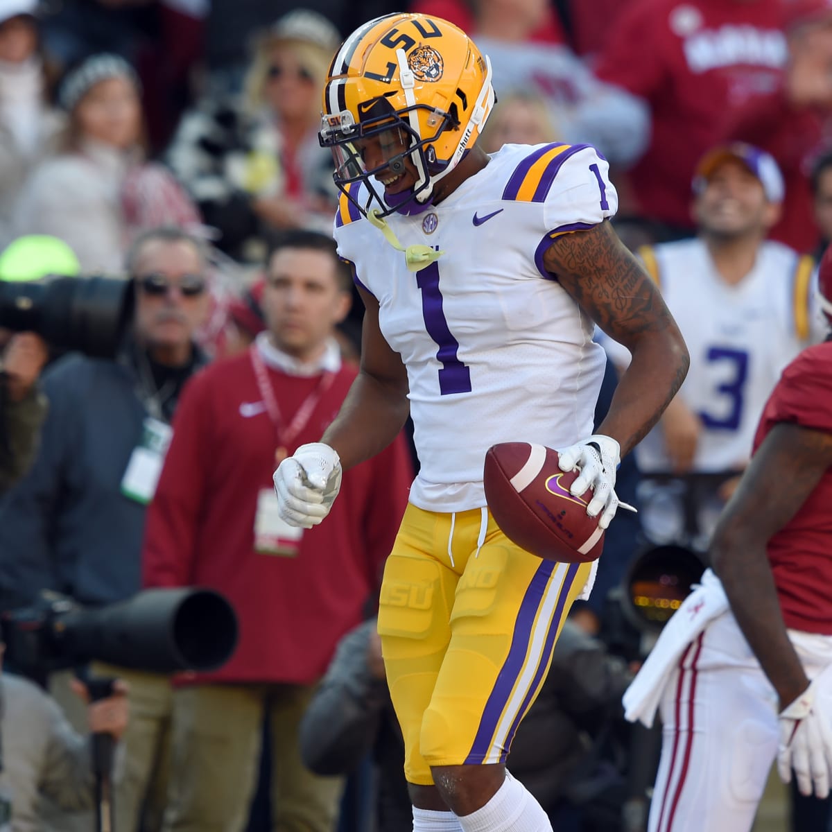 NFL Draft 2021: Ja'Marr Chase is the best LSU receiver prospect ever - And  The Valley Shook