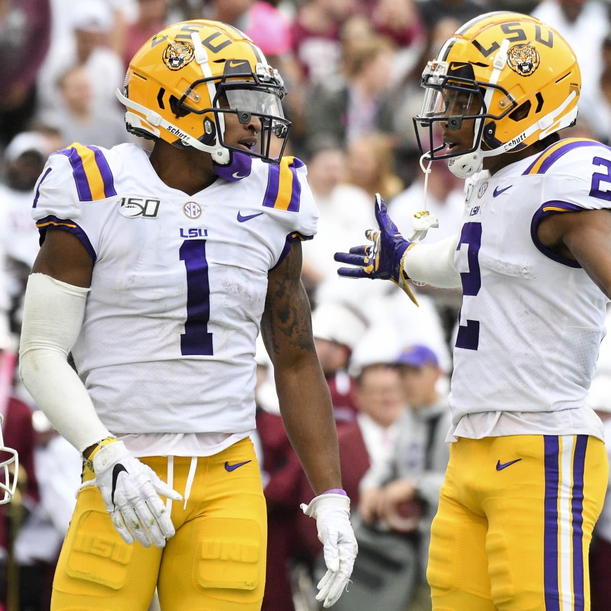 Ja'Marr Chase becomes highest-drafted WR in LSU history; reunites