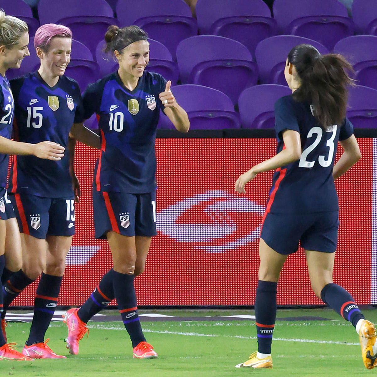 U.S. women's national team wins SheBelieves Cup with 3-1 defeat of