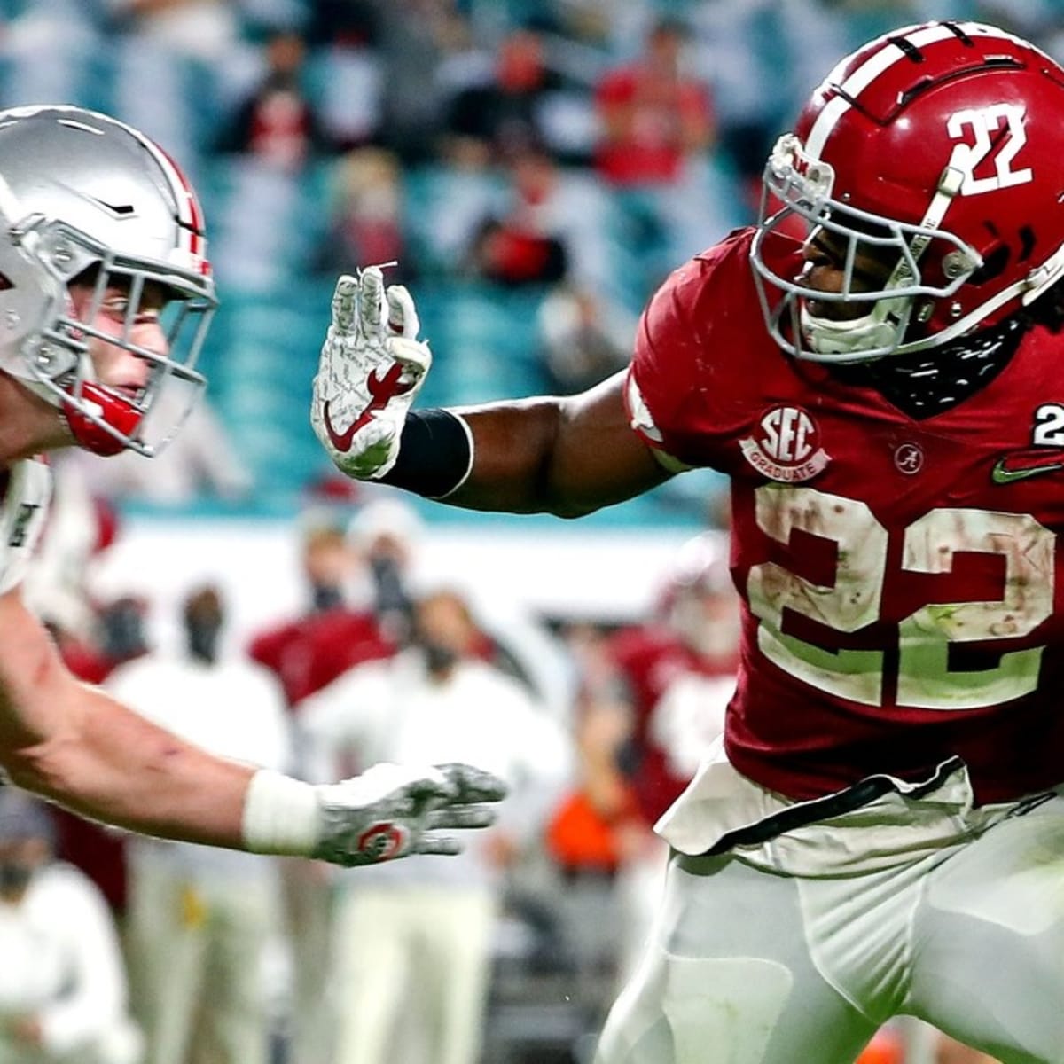 Najee Harris proving he's a 'full-service back' for Alabama