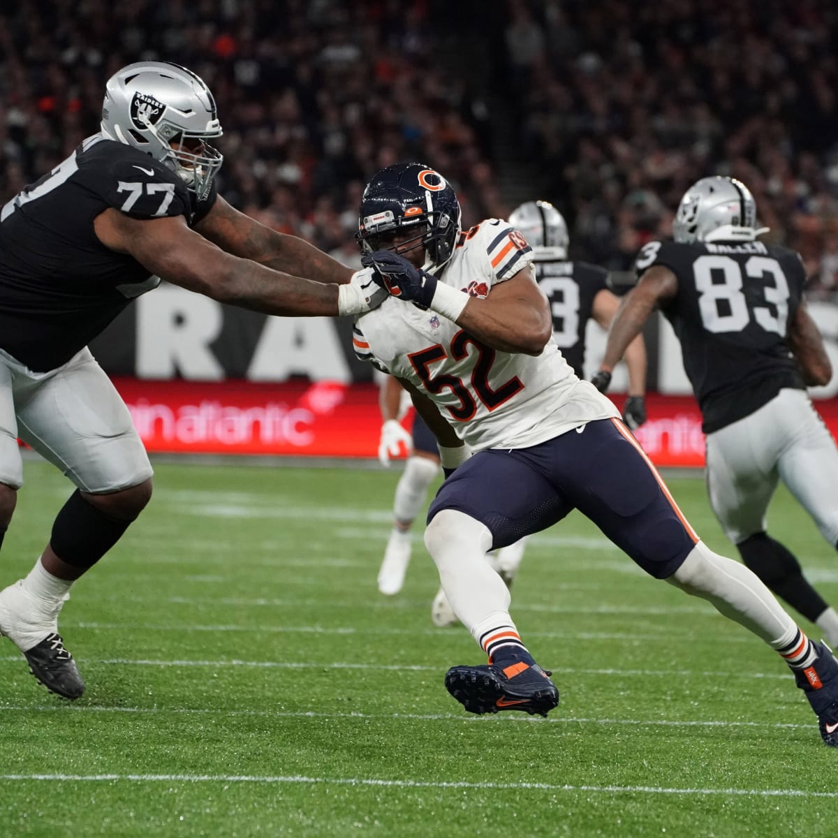 Bears trading pass rusher Khalil Mack to Chargers for multiple draft picks