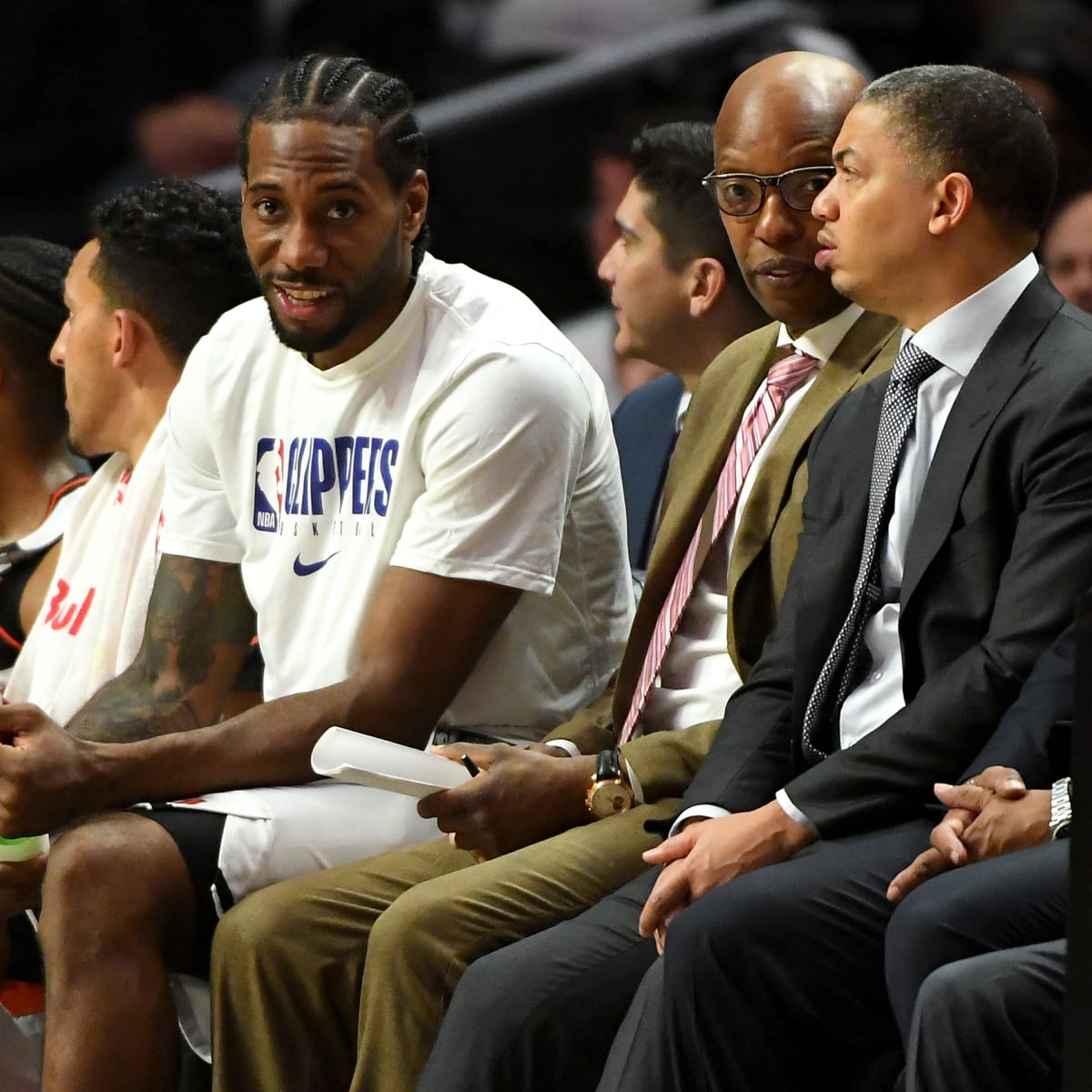 Clippers' Tyronn Lue reveals 5th starter alongside Kawhi Leonard