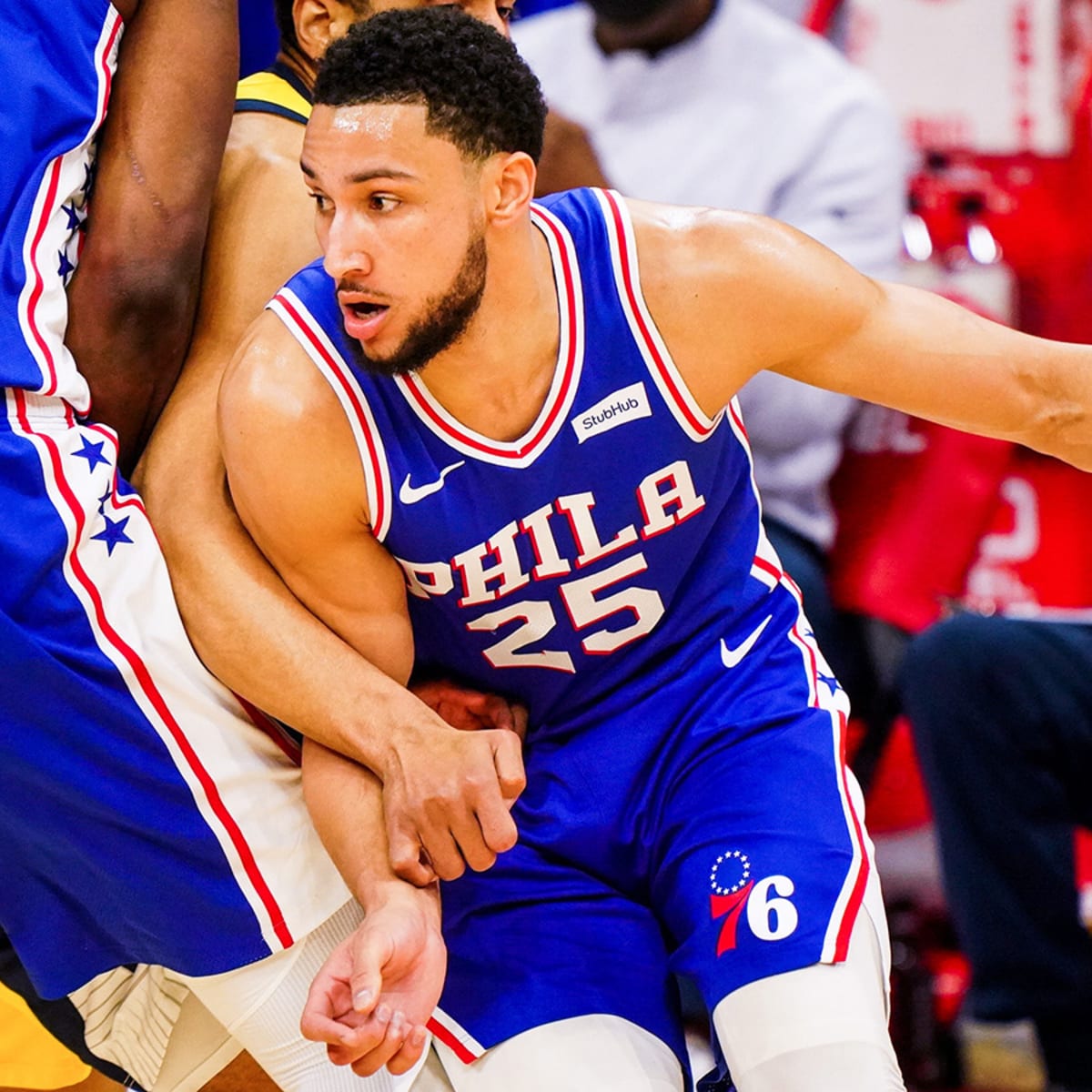 Sixers' Ben Simmons makes first career three-pointer - The