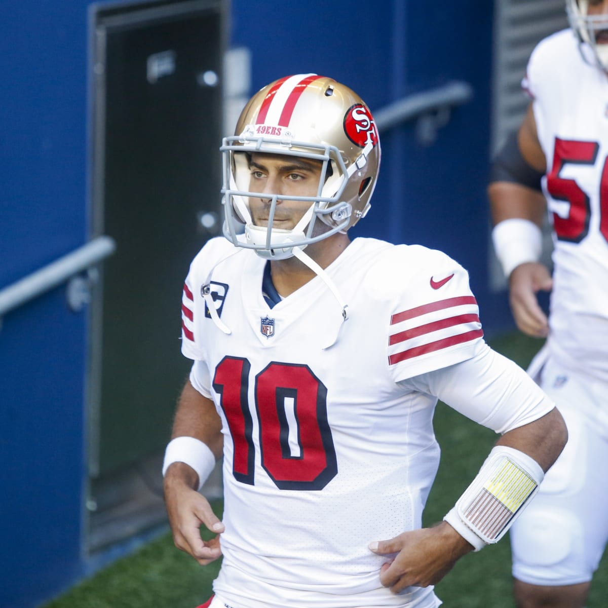 49ers QB Jimmy Garoppolo discusses persistent Patriots trade rumors - Pats  Pulpit