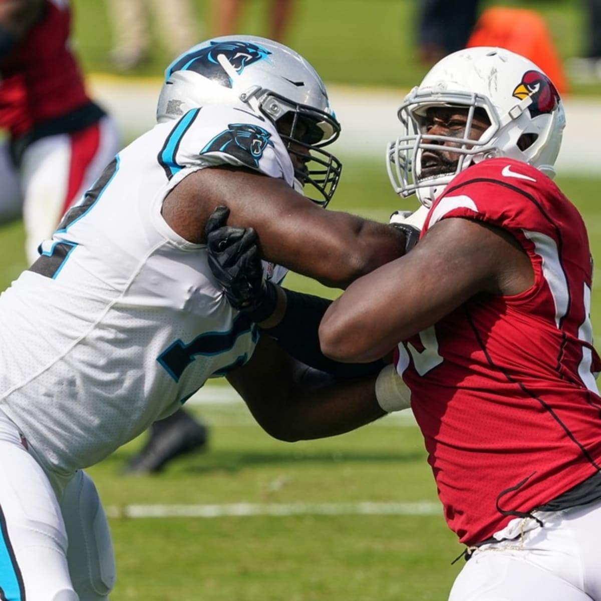 Panthers place franchise tag on Taylor Moton, hope to work out long-term  deal - Cat Scratch Reader