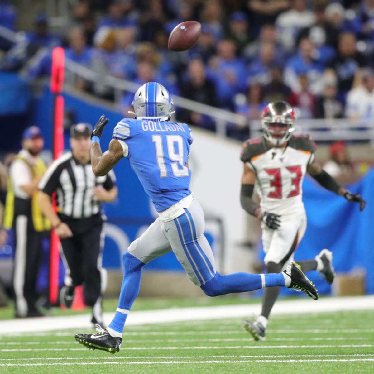 Detroit Lions will play season finale without Kenny Golladay