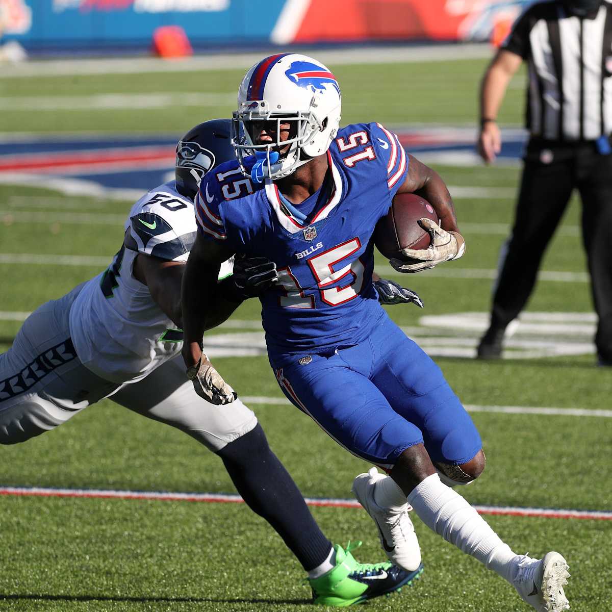 Buffalo Bills release WR John Brown, defensive lineman Quinton Jefferson