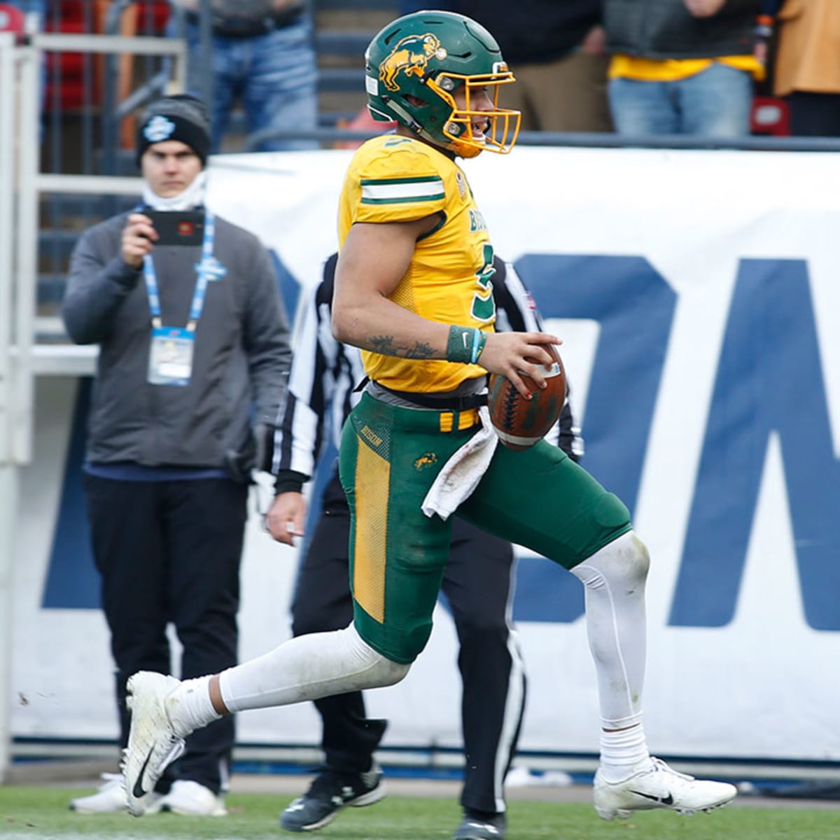 Panthers among teams watching NDSU QB Trey Lance throw at his pro day