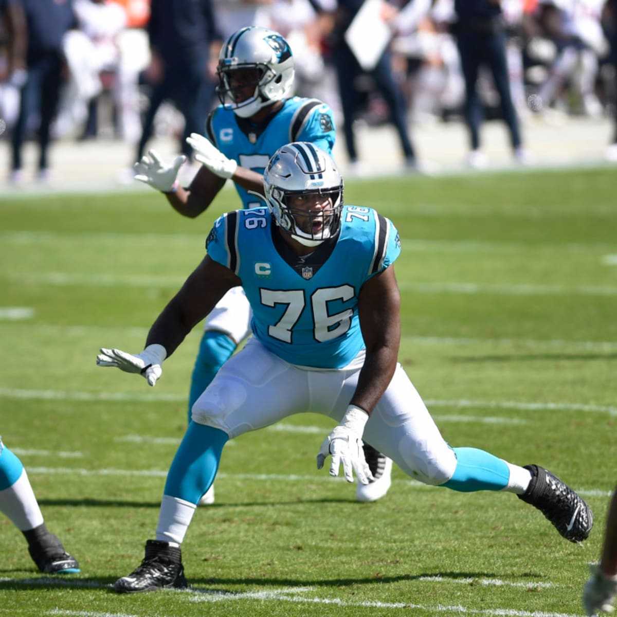 Russell Okung ready to lead the Carolina Panthers offensive line