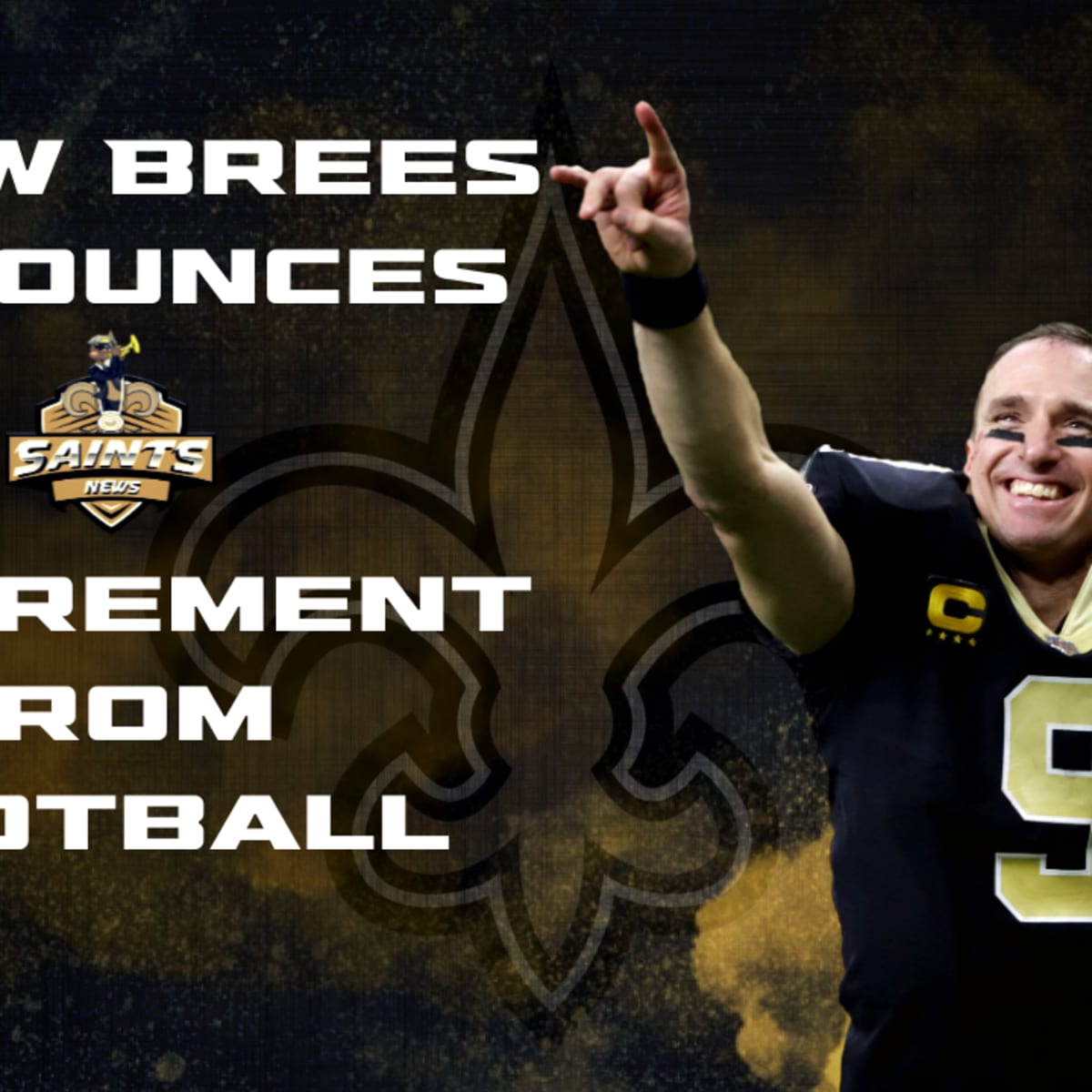 drew brees retirement shirt