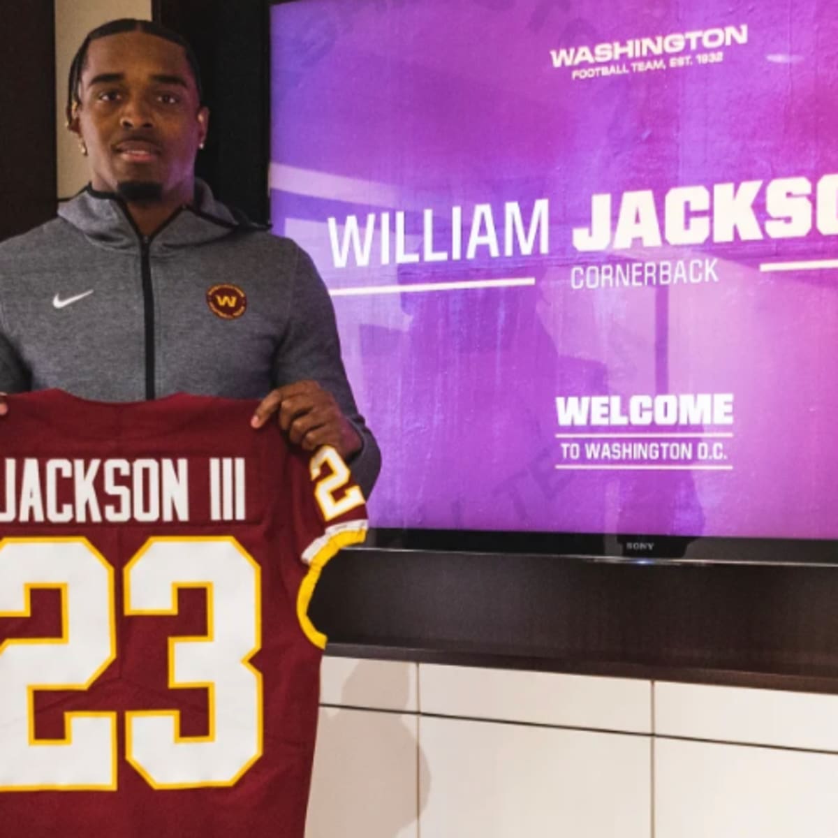 William Jackson III Gets New Number, Now Needs To Get Something