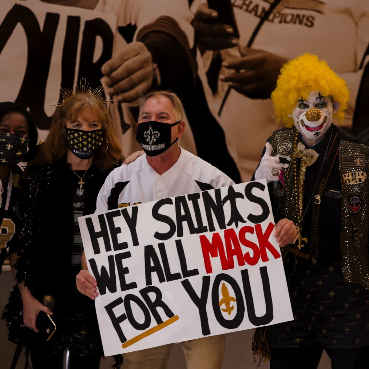 New Orleans Saints Host World's Largest Halloween Party