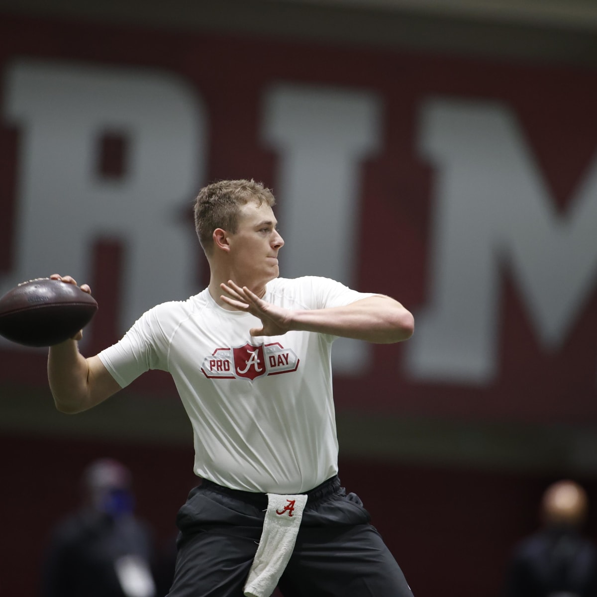 Mac Jones turned in a strong workout at Alabama's Pro Day and cements  himself as a first-rounder