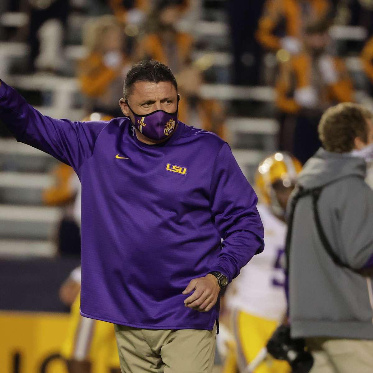 LSU coach Ed Orgeron's former players recall his intense motivational  tactics