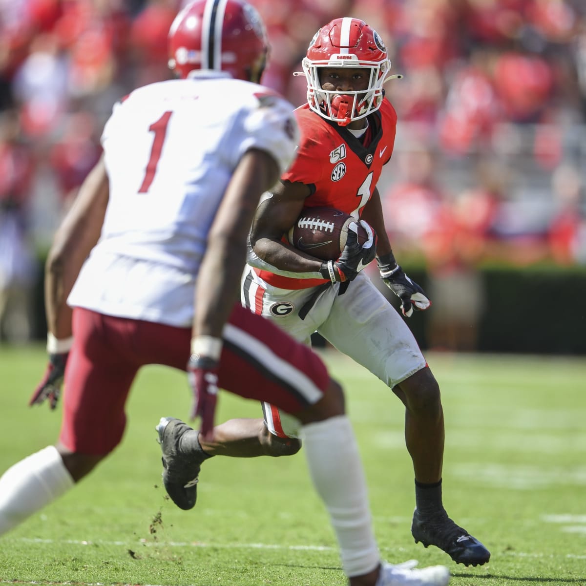 Asante Samuel Jr visiting South Carolina Gamecocks football