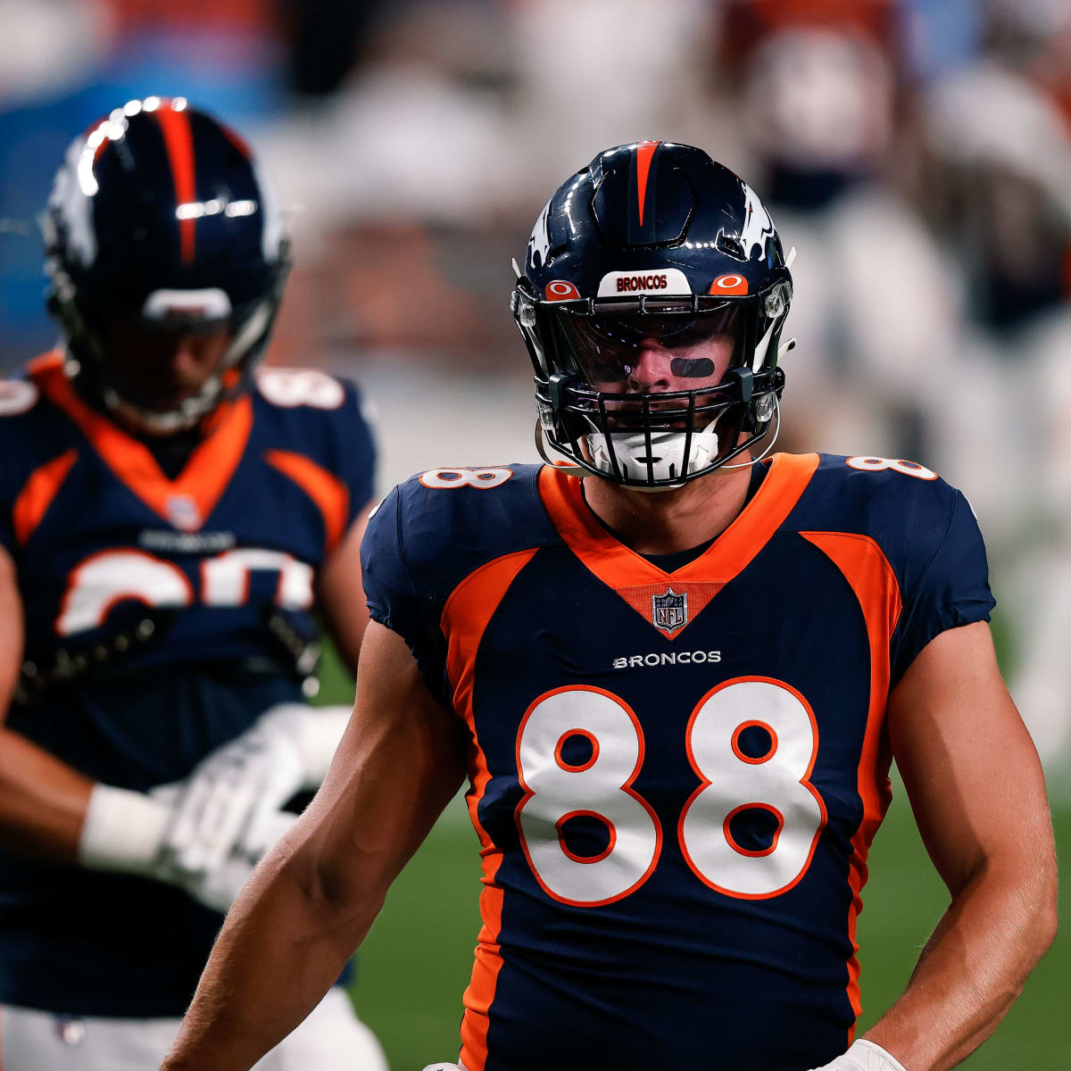 Nick Vannett, Broncos tight end, looks to assert himself as