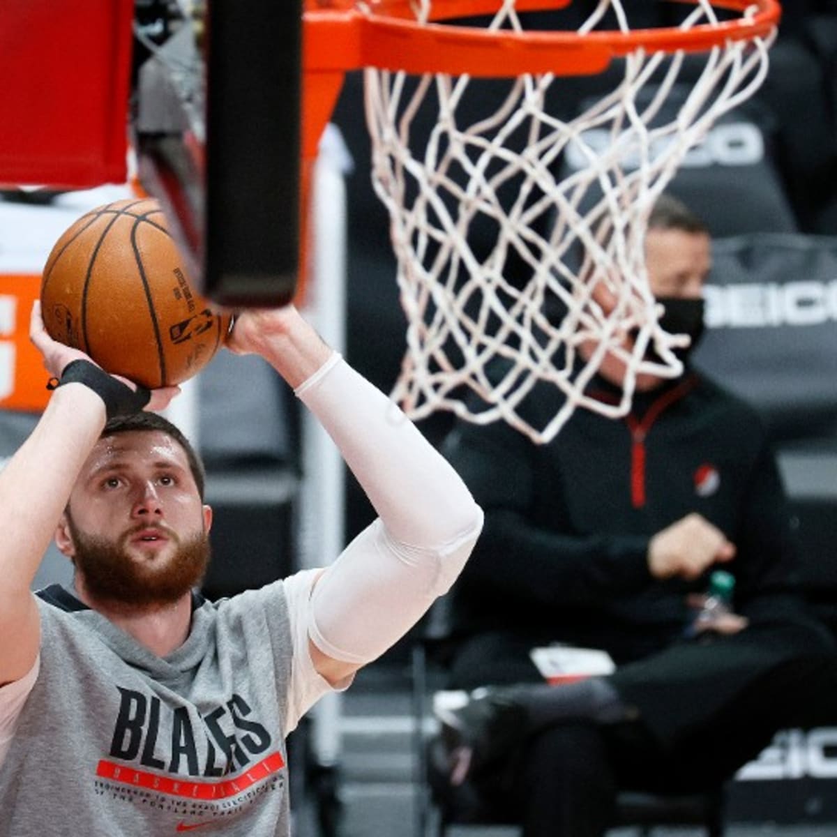 Trail Blazers' Jusuf Nurkic has become legitimate 3-point threat teams must  respect, Sports