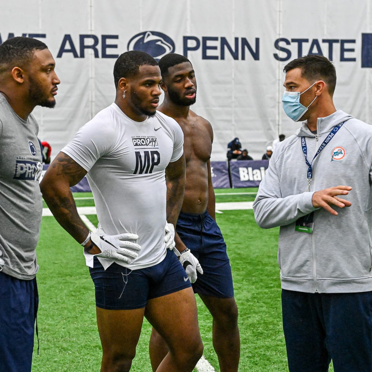 Micah Parsons: 40-Yard Dash, Micah Parsons = 4.39 40-Yard Dash! ⚡️  #PSUProDay #WeAre, By Penn State Football