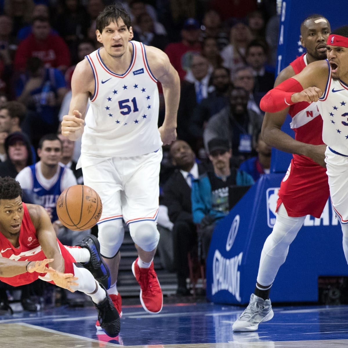 LA Clipper Stars Boban Marjanovic and Tobias Harris on Deadlifts