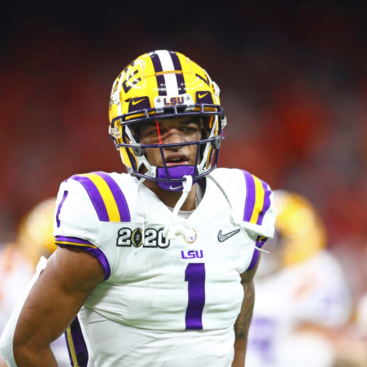 BRPROUD  Ja'Marr Chase impresses at LSU Pro Day Wednesday