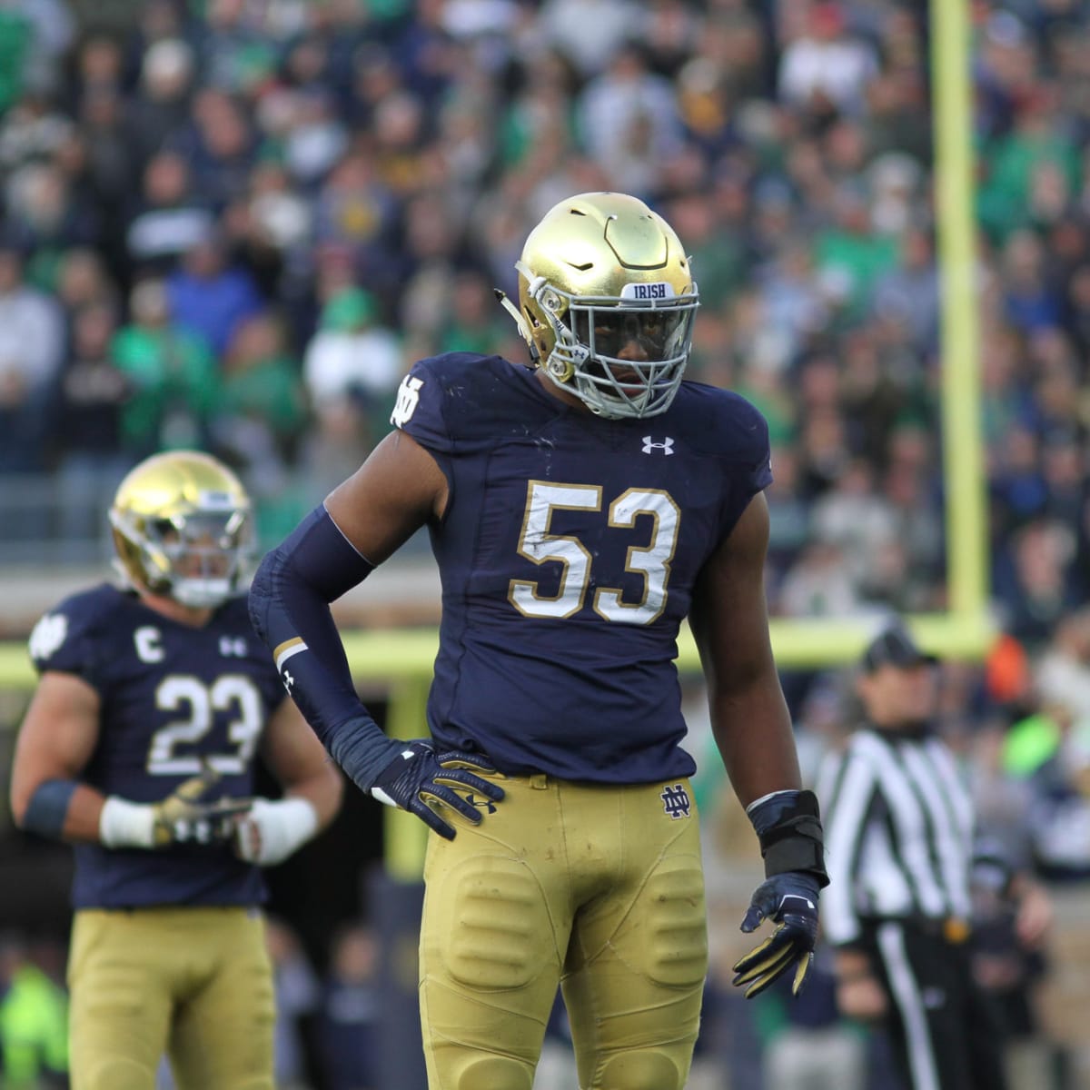 Cincinnati Bengals Drafted DE Khalid Kareem - Sports Illustrated Notre Dame  Fighting Irish News, Analysis and More