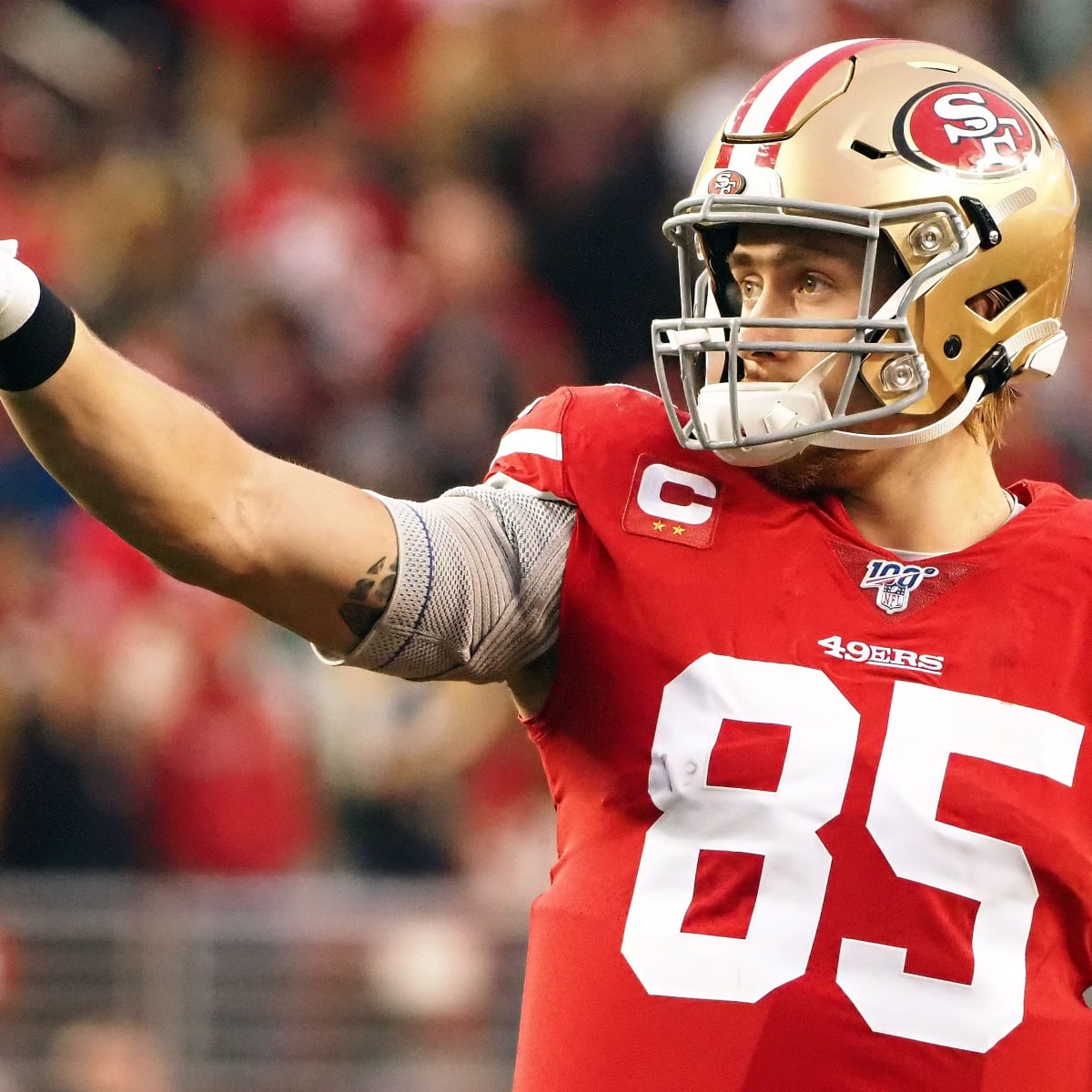49ers TE George Kittle taking soldier's family to Super Bowl