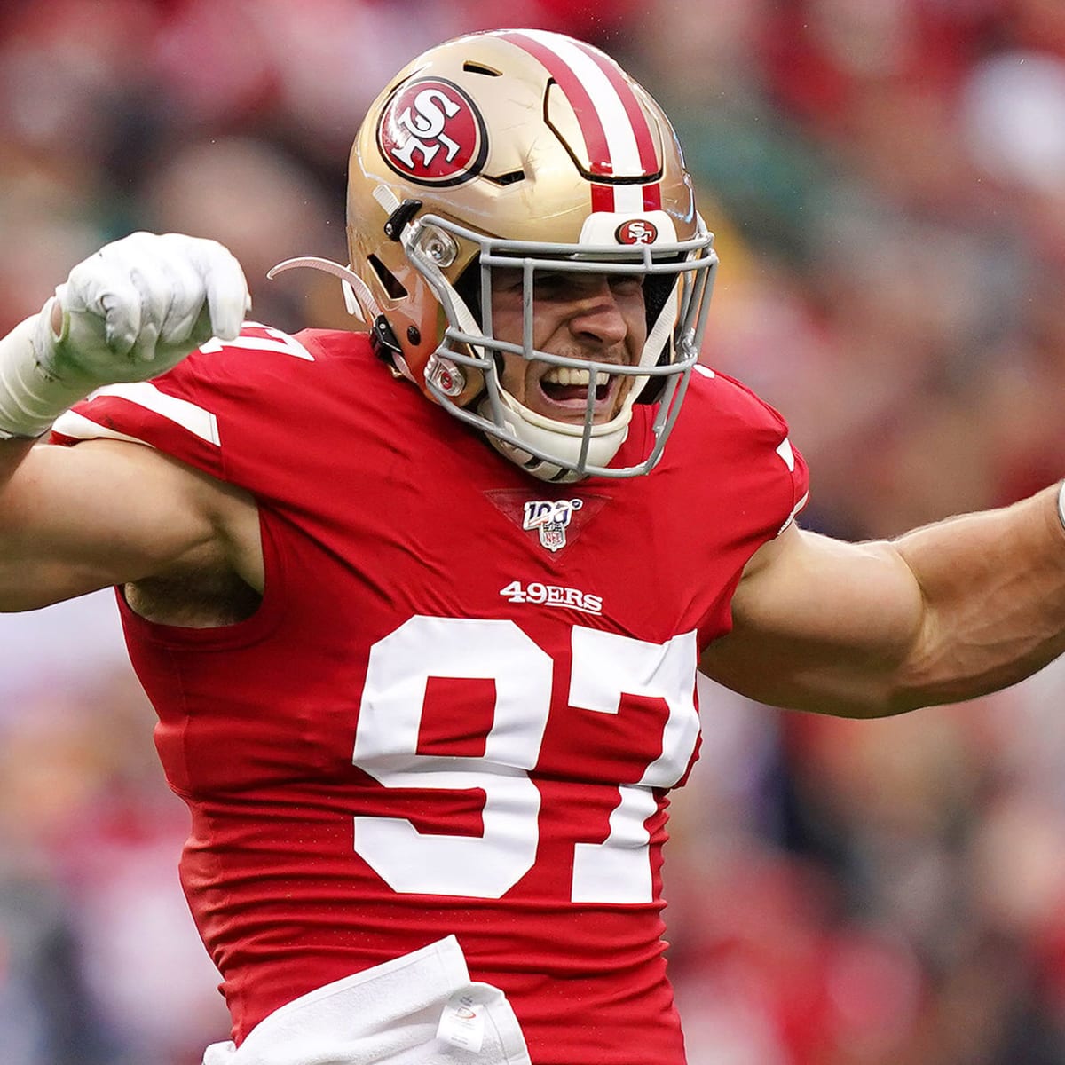 49ers' Nick Bosa wins NFL defensive rookie honors