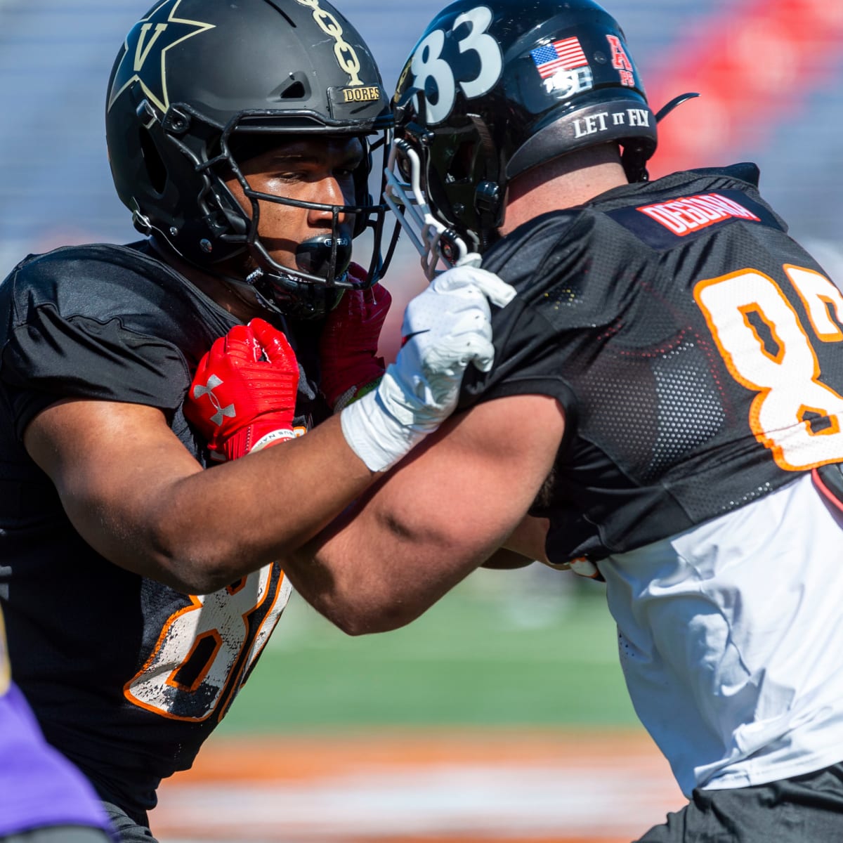 How Vanderbilt's Jared Pinkney performed at NFL Combine