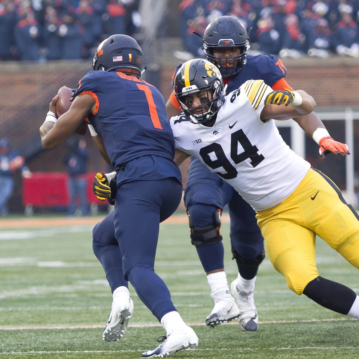 Iowa defensive end A.J. Epenesa drafted