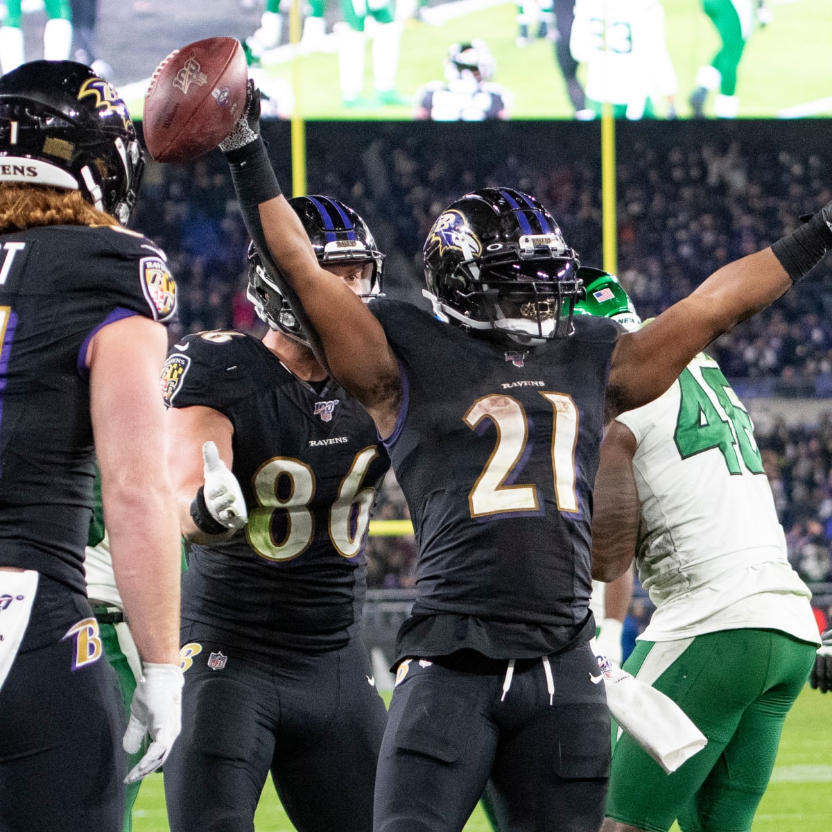 What Baltimore Ravens' Mark Ingram said to Lamar Jackson after