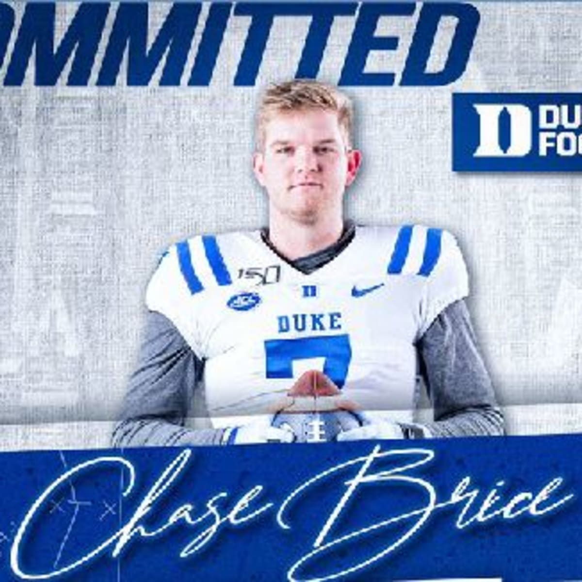 Former Clemson backup Chase Brice, who spent two seasons behind Trevor  Lawrence, named Duke's starting QB