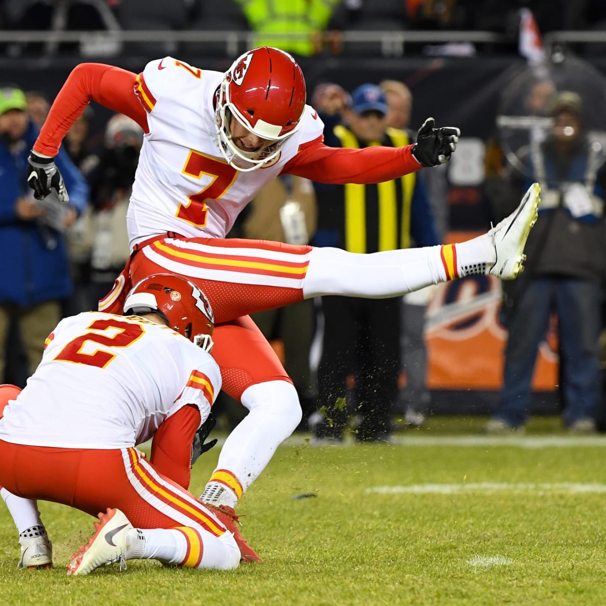 Harrison Butker, Kansas City Chiefs Heading To Fifth Straight AFC  Championship - Sports Illustrated Georgia Tech Yellow Jackets News,  Analysis and More