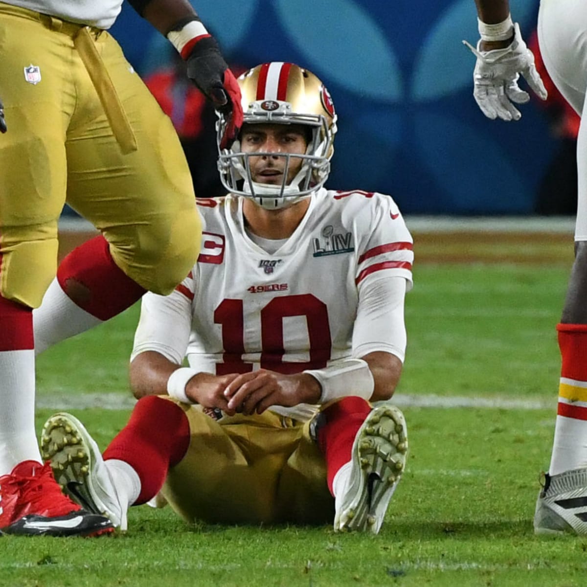 Jimmy Garoppolo injury: 49ers QB exits game with ankle ailment