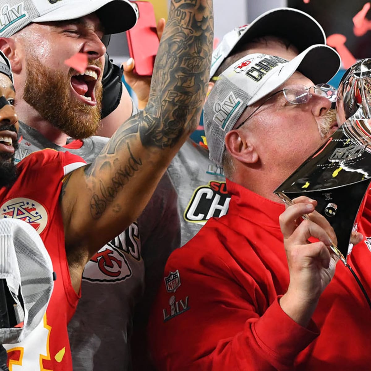 Super Bowl 2023: what color was the Gatorade shower for Andy Reid? - AS USA