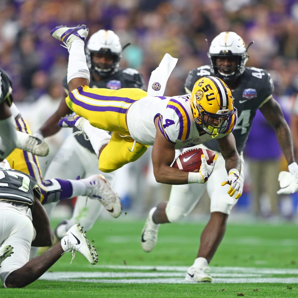 Former LSU RB Nick Brossette joins Lions practice squad