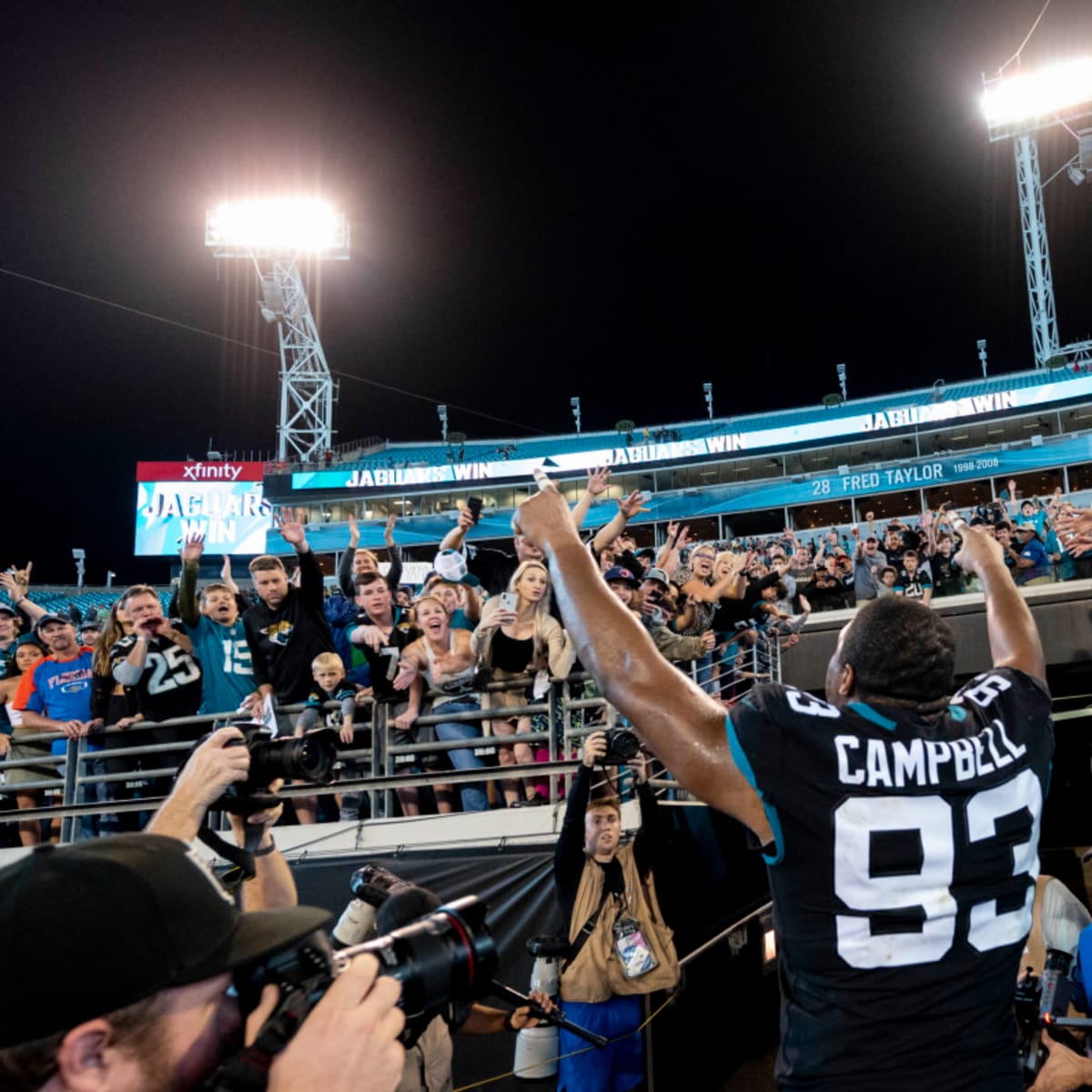 Jaguars' Calais Campbell chosen Bart Starr Award winner, given for  character and leadership