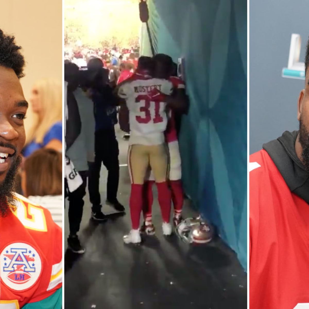 49ers' Raheem Mostert discusses Super Bowl jersey swap, bond with