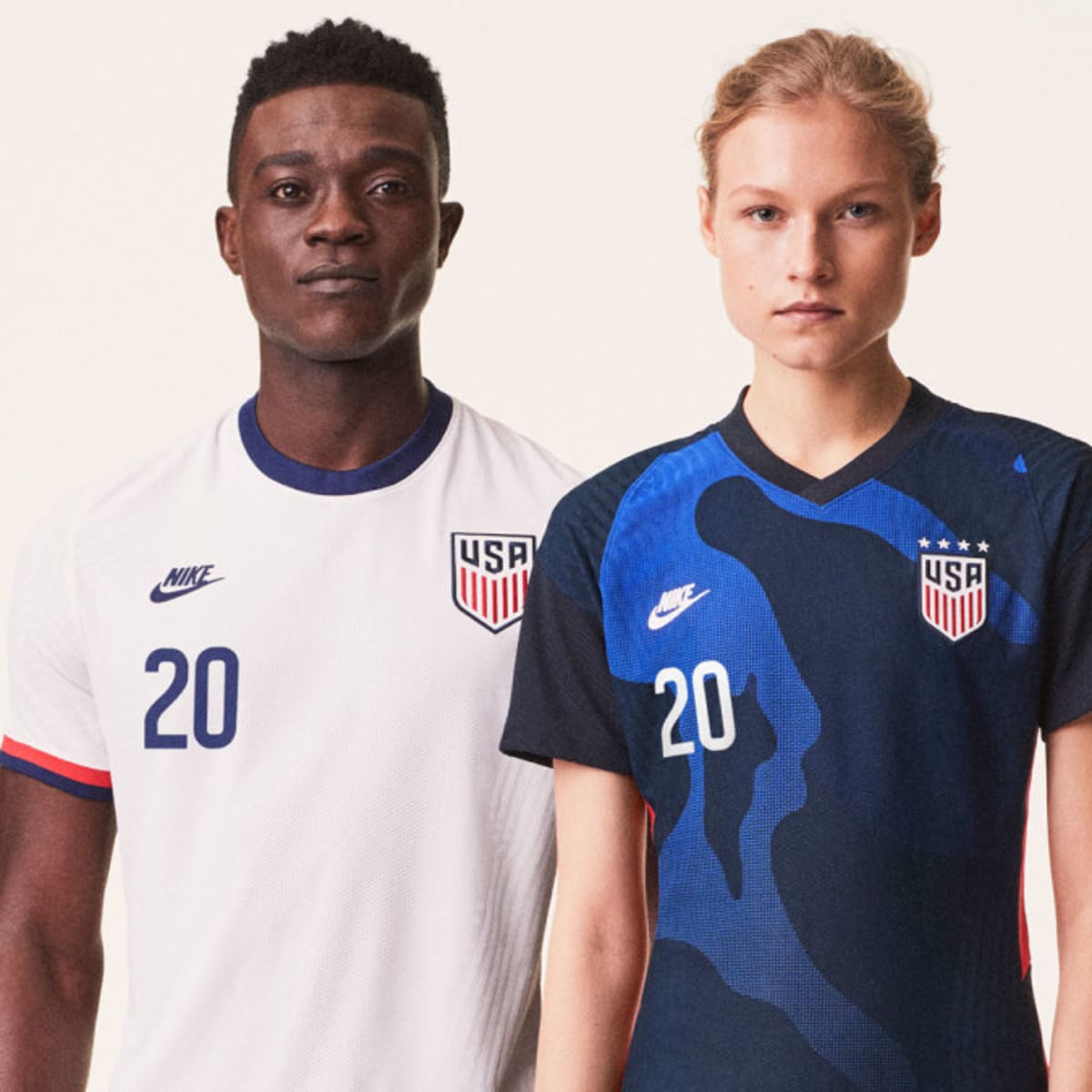 US Soccer new jerseys: USMNT, USWNT 